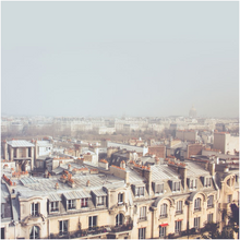 Paris Morning Rooftops Art Print