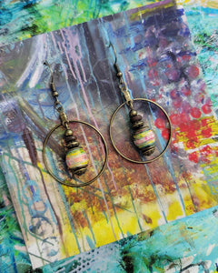 Art Print Earring Ads