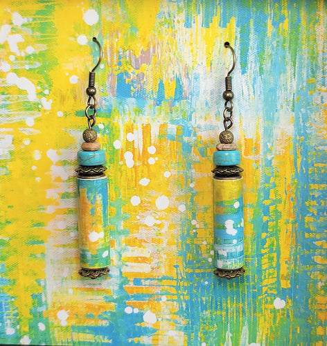 Breakfast at the Standard Art Earrings