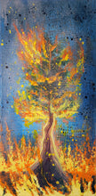 One Lost Ember Original Canvas