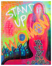 Stand Up! Art Print
