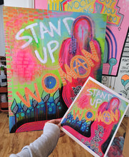 Stand Up! Art Print