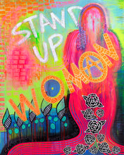 Stand Up! Original Canvas