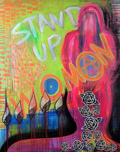 Stand Up! Art Earrings 1
