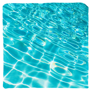 Pool Ripples Throw Pillow