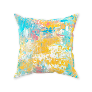 Winter Sunrise Throw Pillow
