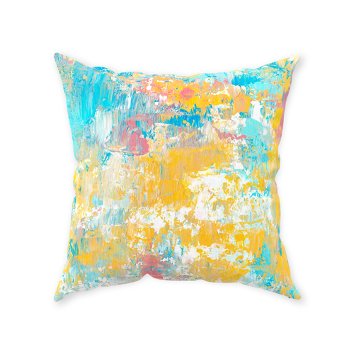 Winter Sunrise Throw Pillow