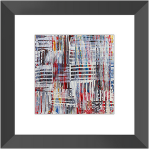 Not a Square to Spare Framed Art Print
