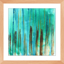 Beach Fence Framed Art Print