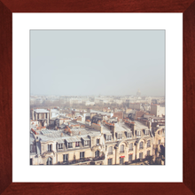 Paris Morning Rooftops Framed Art Print