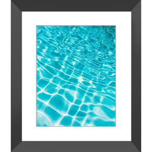 Pool Ripples Framed Art Print