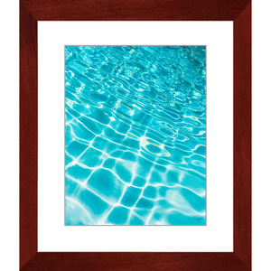 Pool Ripples Framed Art Print
