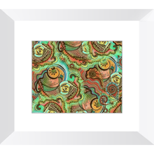 Cornucopia Pattern Framed Art Print