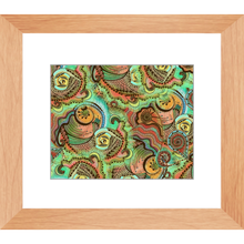 Cornucopia Pattern Framed Art Print