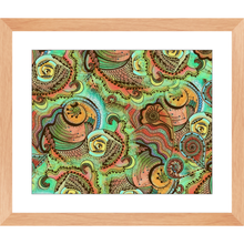 Cornucopia Pattern Framed Art Print