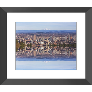Portland, Portlandia, PDX Framed Art Print