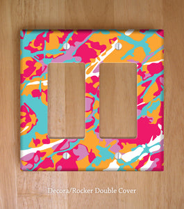 Artist Camouflage Wall Plates