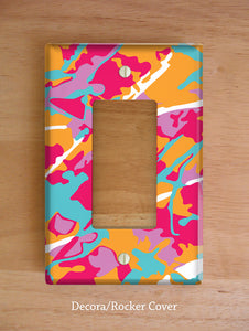 Artist Camouflage Wall Plates