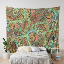 Cornucopia Pattern Wall Tapestry
