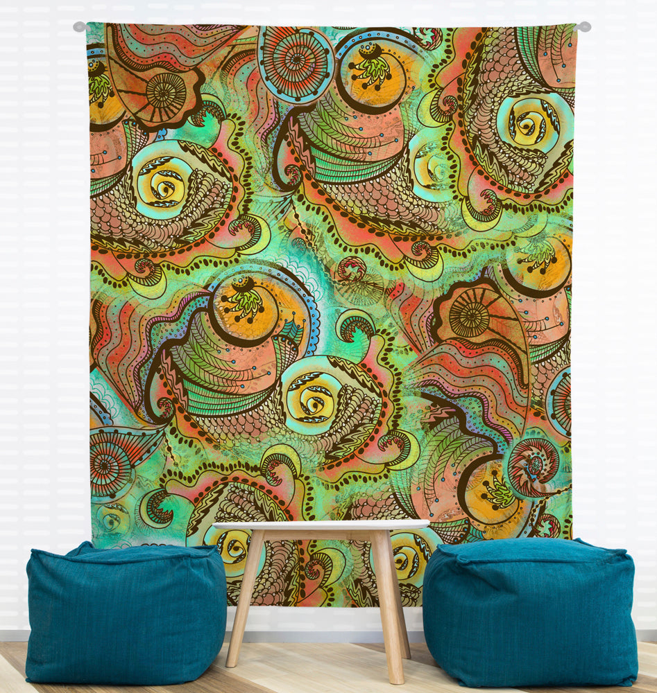 Horizontal tapestry best sale