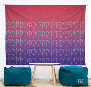 Droplets Wall Tapestry