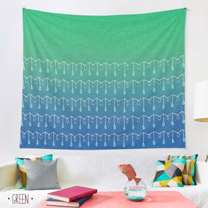 Droplets Wall Tapestry