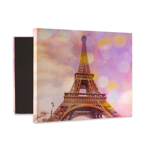 Eiffel Tower Sunset Canvas Reproduction