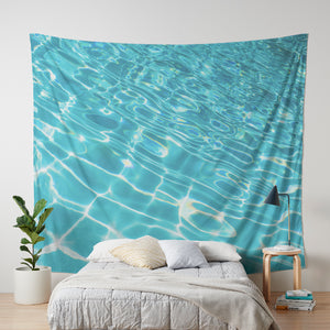 Pool Ripples Wall Tapestry