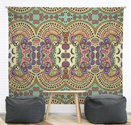 Spring Pastels Wall Tapestry