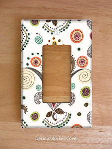 Wired Flower Wall Plates