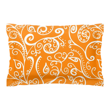 Silent Era, Orange Pillow Sham