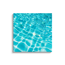 Pool Ripples Canvas Reproduction