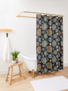 Gears and Cogs Shower Curtain